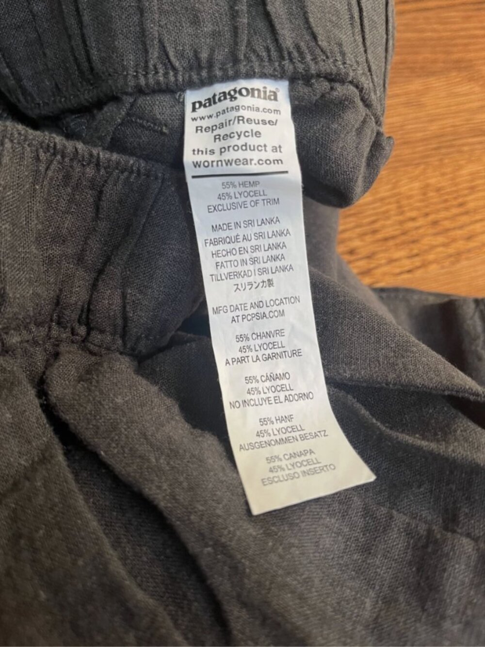 New! Patagonia Women’s Garden Island Shorts Medium Whole Weave: Ink Black NWT - Picture 8 of 11